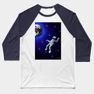 Ghosts In Space Baseball T-Shirt